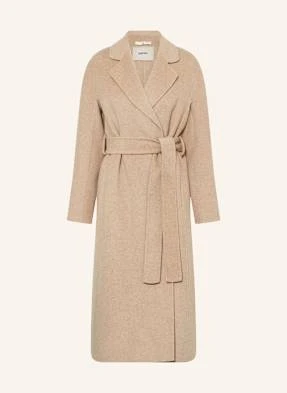 Anfiny Płaszcz Wełniany Grace beige