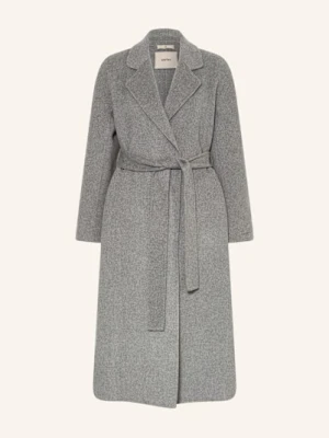 Anfiny Płaszcz Wełniany Grace grau