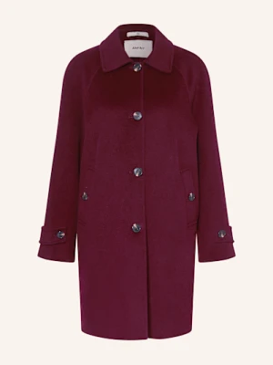 Anfiny Płaszcz Wełniany Michela rot