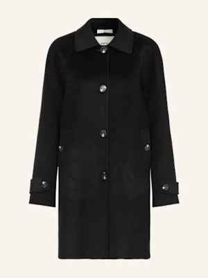 Anfiny Płaszcz Wełniany Michela schwarz