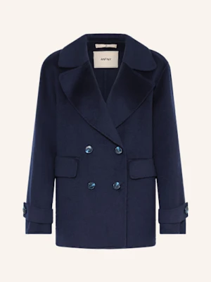 Anfiny Płaszcz Wełniany Rachel blau