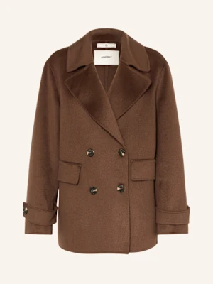 Anfiny Płaszcz Wełniany Rachel braun