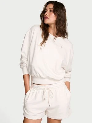 Angel Essentials Bluza bawełniana o krótkim kroju Obsessed Terry Victoria's Secret