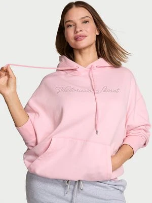 Angel Essentials Bluza bawełniana z kapturem Iconic Fleece Victoria's Secret