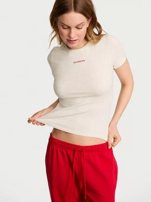 Angel Essentials T-shirt bawełniany Victoria's Secret