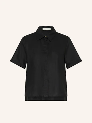 Angoor Bluzka Stephanie Z Lnu schwarz