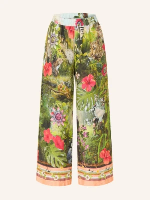 Angoor Spodnie Lniane blau