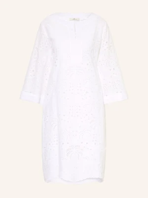 Angoor Sukienka Z Koronką Z Dziurkami weiss