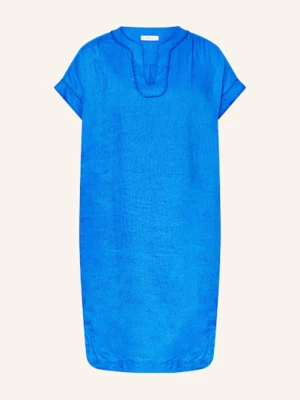 Angoor Sukienka Z Lnu Gene blau