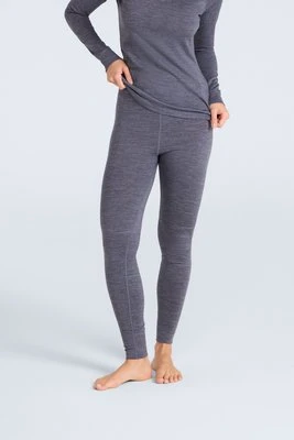 Animal damskie legginsy termoaktywne z wełny Merino - Grey