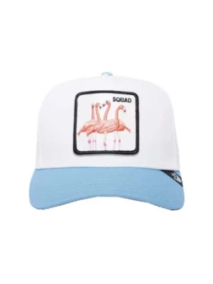 Animal Squad Trucker Cap SkyBlue/White Goorin Bros