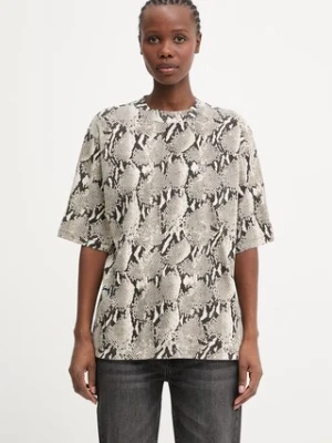 Anine Bing Avi t-shirt bawełniany damski