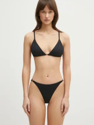 Anine Bing biustonosz kąpielowy Bellamy Bikini Top kolor czarny miękka miseczka A.11.11167