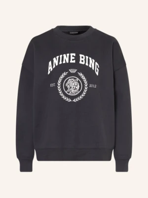 Anine Bing Bluza Oversize Miles schwarz
