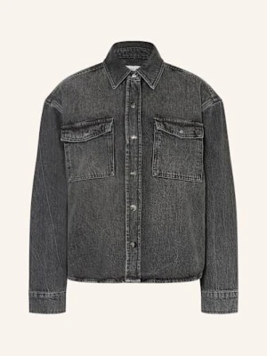 Anine Bing Bluzka Jeansowa Paxton grau