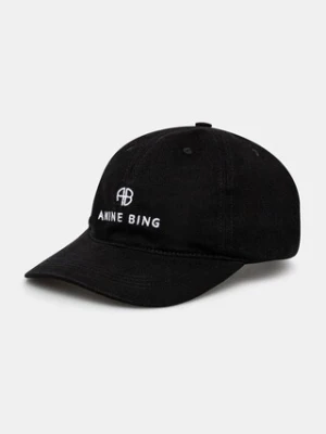 Anine Bing czapka z daszkiem bawełniana Jeremy Baseball Cap