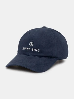 Anine Bing czapka z daszkiem bawełniana Jeremy Baseball Cap