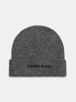 Anine Bing czapka z dodatkiem wełny elia