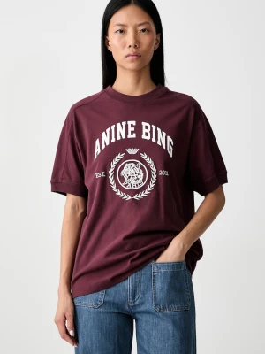 Anine Bing JAYLIN T-shirt bawełniany damski