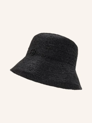 Anine Bing Kapelusz Typu Bucket Cabana schwarz