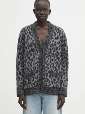 Anine Bing kardigan z dodatkiem alpaki banks