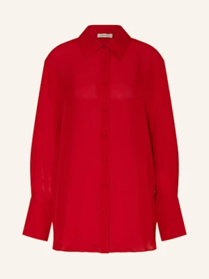 Anine Bing Koszula Bridget Z Dodatkiem Jedwabiu rot