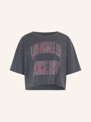 Anine Bing Koszulka Johnny schwarz