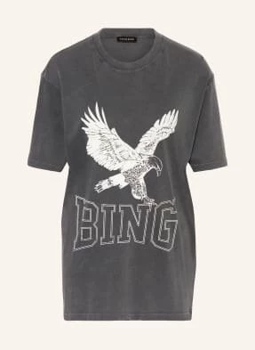 Anine Bing Koszulka Oversize schwarz