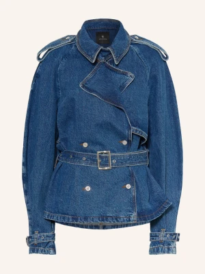 Anine Bing Kurtka Dżinsowa Pascale blau CLEAN INDIGO WASHED BLUE
