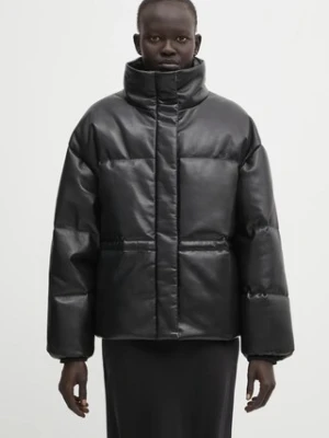 Anine Bing kurtka puchowa oslo kolor czarny zimowa oversize A.01.11721