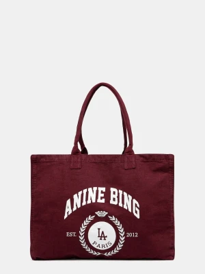 Anine Bing LEO torebka tote damska bawełniana