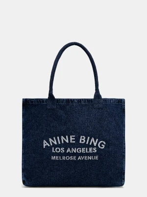 Anine Bing LEO torebka tote damska jeansowa