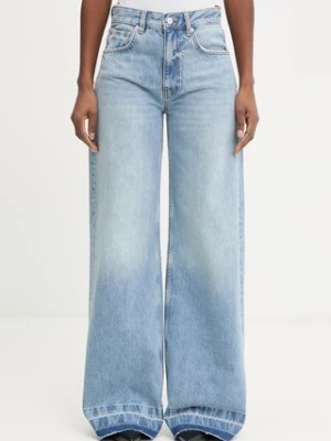 Anine Bing Lewis jeansy wide leg damskie