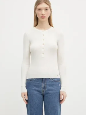 Anine Bing longsleeve wełniany Katrin Long Sleeve Sweater kolor beżowy A.09.10875