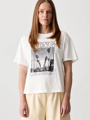 Anine Bing Louis t-shirt bawełniany damski