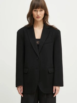 Anine Bing marynarka wełniana Quinn Blazer