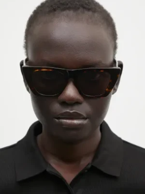 Anine Bing okulary przeciwsłoneczne Paris Sunglasses damskie kolor brązowy A.12.10605