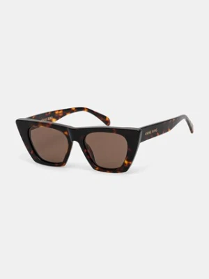 Anine Bing okulary przeciwsłoneczne Paris Sunglasses damskie kolor brązowy A.12.10605
