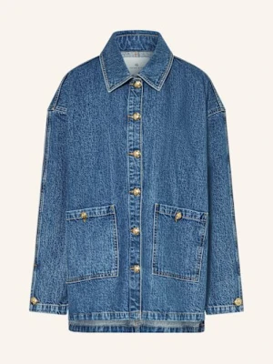 Anine Bing Overjacket Z Jeansu Luca blau