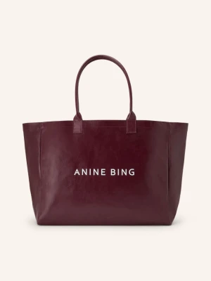 Anine Bing Shopperka rot CIEMNOCZERWONY
