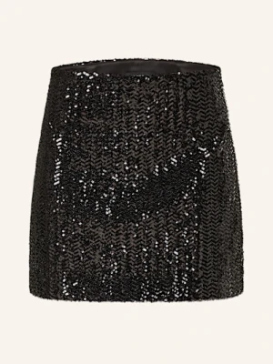 Anine Bing Spódnica Z Cekinami Tierra schwarz