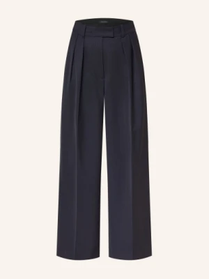 Anine Bing Spodnie Z Materiału Typu Marle Lou blau