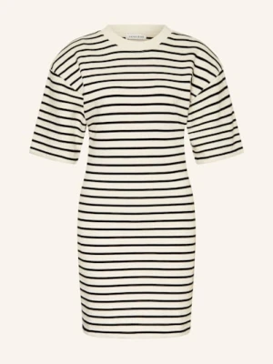 Anine Bing Sukienka Dresowa Mona Z Rękawami 3/4 weiss