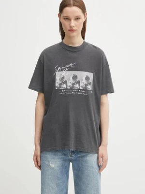 Anine Bing t-shirt bawełniany ashton damski kolor czarny A.08.11304