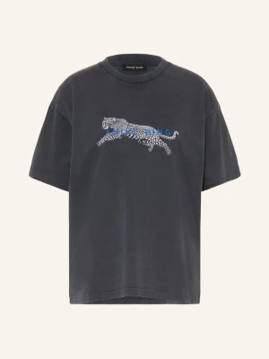 Anine Bing T-Shirt Cade schwarz czarny