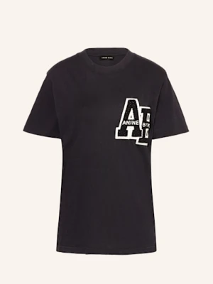 Anine Bing T-Shirt Lettermann schwarz