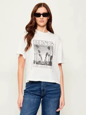 Anine Bing T-shirt LOUIS TEE BING TOUR | Relaxed fit