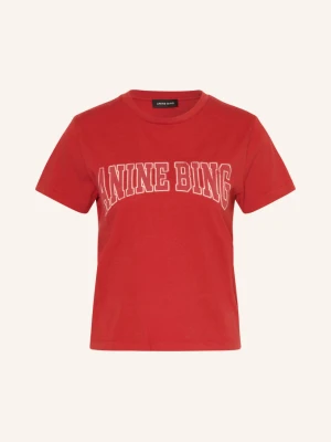 Anine Bing T-Shirt Shelley rot CZERWONY