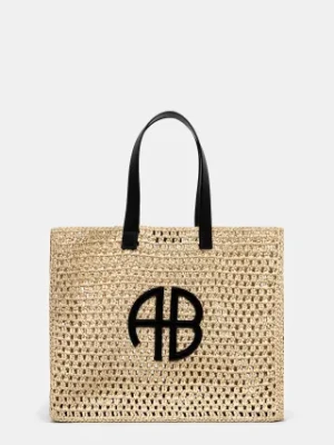 Anine Bing torebka Large Rio Tote kolor beżowy A.13.2158