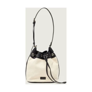 Anine Bing Worek MINI ALANA | z dodatkiem skóry